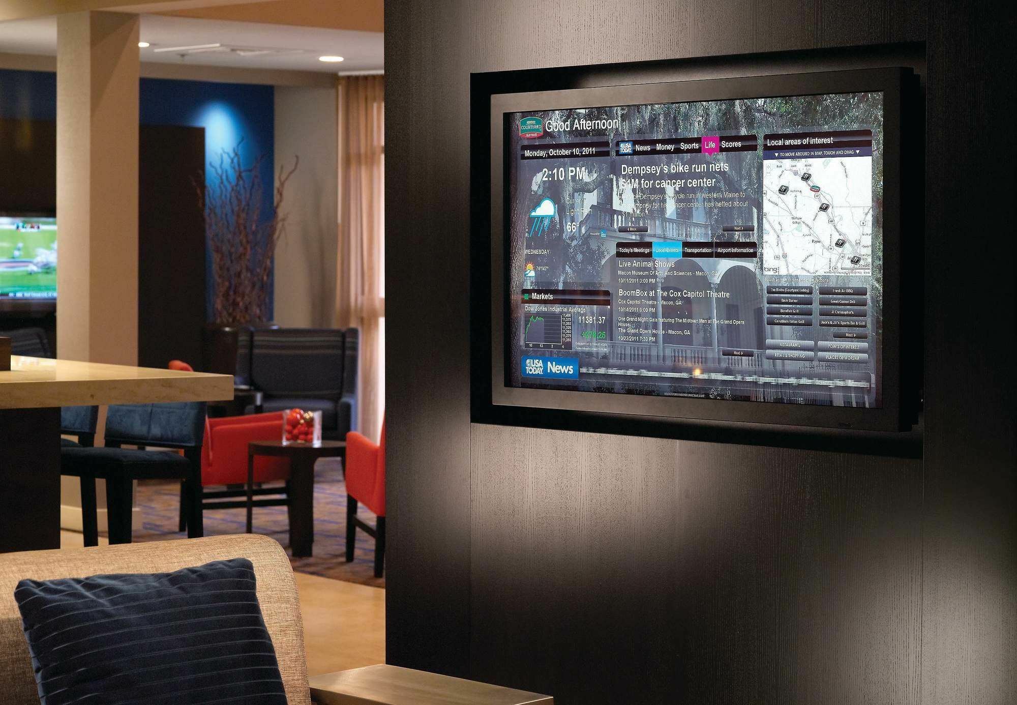 מלון Courtyard By Marriott מאקון מראה חיצוני תמונה